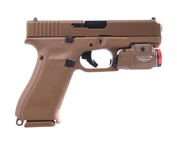 Glock 19X Gen 5 Flat Dark Earth 9mm 4.02″ Barrel 19-Rounds Streamlight TLR7A - Image 2